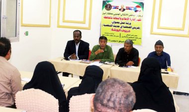 إدارة الإعلام والثقافة بانتقالي أبين تنظم ورشة عمل بعنوان "تجربتي الصحفية" مع حديث الشخصية