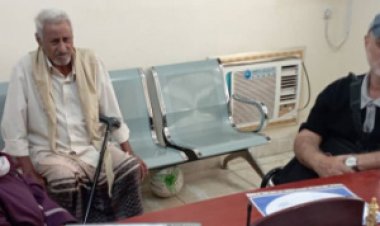 اللجنة الاستشارية لشؤون الصحة بمجلس المستشارين في المجلس الانتقالي تنفذ نزول لدار المسنين والعجزة