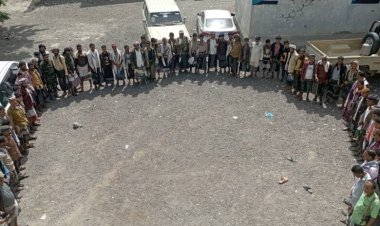 شرطة المسيمير تعقد لقاءً موسعاً بالمشائخ والاعيان والمقاومة تعزيزاً للحالة الأمنية في المديرية