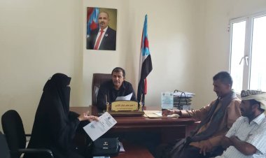 نائب رئيس انتقالي أبين يبحث أوضاع مديرية أحور مع رئيس انتقالي المديرية