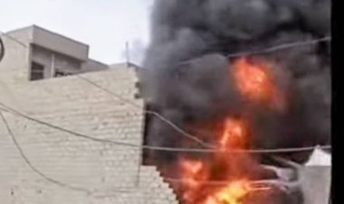 بسبب خلفية منشورات تنتقد ممارساتها.. مليشيات الحوثي تقوم بإحراق منزل مواطن في محافظة إب اليمنية