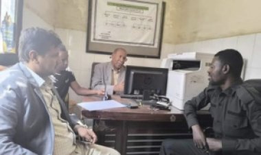 رئيس نيابة استئناف أرخبيل سقطرى يزور السجن المركزي في المحافظة