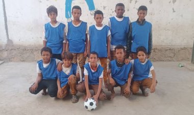 لحج: إنطلاق الدوري المدرسي لكرة القدم الخماسية في مدرسة عمار بنين بالحوطة