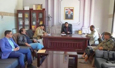 توقيع عقد مبنى وحدة الرنين المغناطيسي في مستشفى شبوة