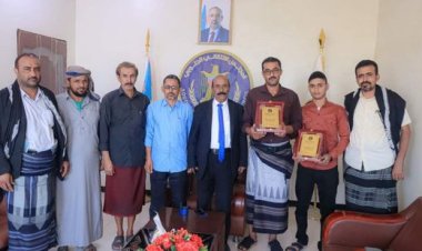 انتقالي شبوة يكرم أوائل المحافظة في الثانوية العامة