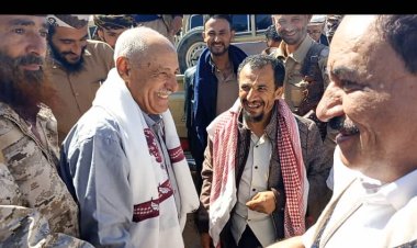 قيادات محلية وعسكرية وأمنية ومشايخ بالضالع تبادر لحل قضية قتل في منطقة حرير