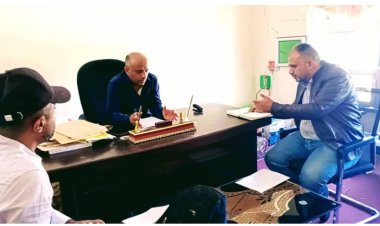 الضالع : مدير عام الحصين يناقش مع ممثلي منظمة اكتد تدخلاتها بالمديرية