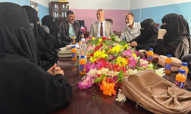 الضالع : قيادة منتدى القشم الثقافي تلتقي بلجنة المرأة والطفل بالمنتدى