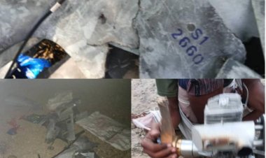 القوات الجنوبية تسقط مسيرة حوثية شمال غرب المسيمير الحواشب في لحج