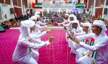 عرفانا بدورها التنموي.. احتفال جماهيري في شبوة بالعيد الوطني الإماراتي