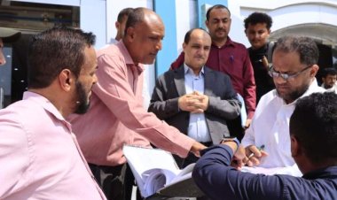 مدير عام دار سعد يجري زيارته تفقدية لمنطقة بئر فضل