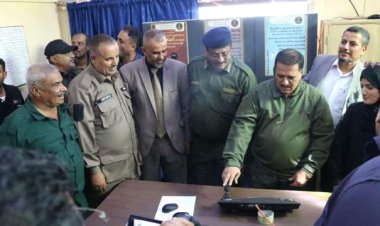 عدن..العميد ابو بكر جبر يدشن تركيب كاميرات المراقبة في شوارع مدينة كريتر