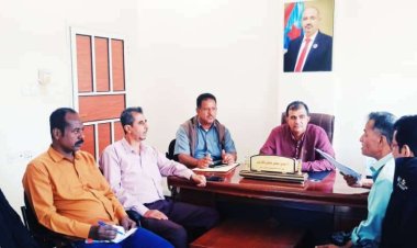 تنفيذية انتقالي أبين تعقد اجتماعًا استثنائيًا لتقييم أداء إداراتها