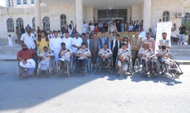 المهرة : تدشين الموسم الرياضي الأول لذوي الهمم