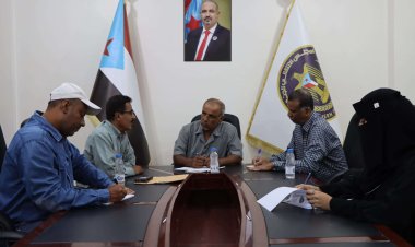 العميد السعدي يلتقي رئيس الاتحاد العام لنقابات عمال الجنوب