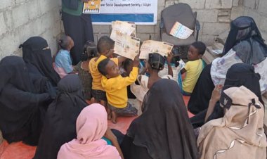 أبين: جمعية المسيمير التنموية تواصل حملتها التوعوية عن مخاطر الكوليرا في أحياء المنطقة