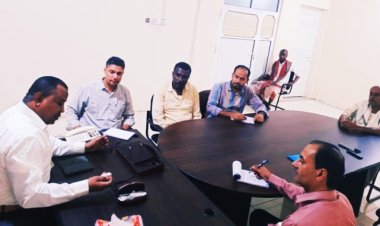 فريق من الأمانة العامة يتفقد عدداً من المرافق الخدمية ومشروع سد حسان الاستراتيجي بأبين