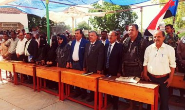 فريق التواصل وتعزيز الوعي السياسي يشيد بجهود اللجان المحلية في منطقة الكود بمحافظة أبين