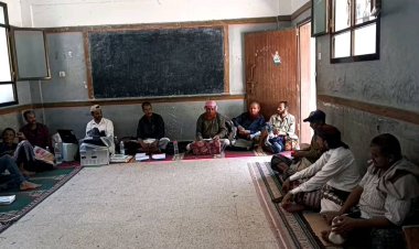 اجتماع لمجلس آباء مدرسة الفقيد الشيخ محمد زين بدر بسرار استعدادا لاستقبال الفصل الدراسي الثاني