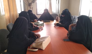 رئيسة قسم المرأة والطفل بانتقالي زنجبار تلتقي اللجان المحلية النسوية بالمديرية