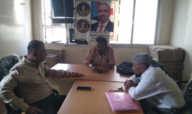 رئيس تنفيذية انتقالي زنحبار يلتقي مدير عام المديرية