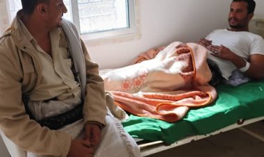 رئيس إنتقالي المسيمير يطمئن على صحة مدير الأمن بالمديرية