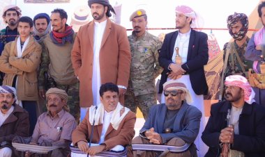 الشيخ راجح باكريت يشارك في مهرجان الصفحة للموروث الشعبي في عسيلان شبوة