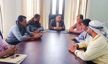 انتقالي أبين يناقش مع السلطة المحلية الأوضاع الخدمية والأمنية بالمحافظة