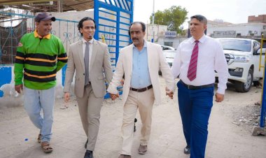 السقاف يفتتح مشروعين في القطاع الرياضي بمديرية خورمكسر