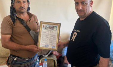 إدارة منتدى شعراء الجنوب تكرم رجل الأعمال الشيخ/ عبدالله الرشيدي نظير جهوده الإنسانية.