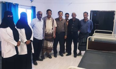 انتقالي أبين يشيد بجهود مكتب الصحة بالعاصمة زنجبار خلال زيارته للمستشفى الريفي بالمديرية