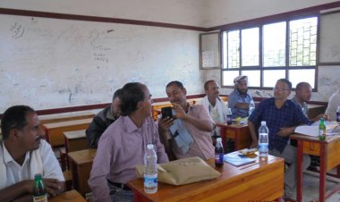 المؤسسة العامة لإكثار البذور المحسنة لحج تدشن الدورة التدريبية الخاصة بلجان بنك البذور في الملاح لحج