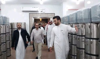 لجنة المساكن والإعاشة تواصل جولاتها التفقدية للمطابخ التي تقدمت بطلب خدمة حجاج بلادنا