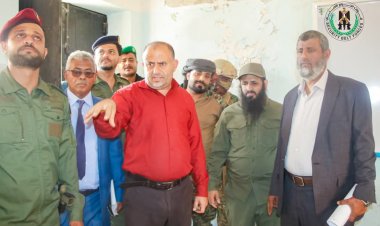 العميد الوالي يتفقد سير العمل في وحدة حماية الأراضي وإصلاحية المنصورة المركزية