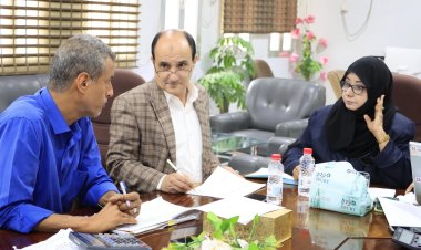 مدير عام دارسعد يناقش مع مدير عام مكتب التخطيط والتعاون الدولي بعدن البرنامج الاستثماري لعام 2025