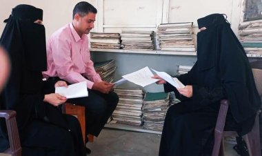 انتقالي أبين يناقش سبل التعاون المشترك مع إدارة المختبرات المركزية وإدارة تنمية المرأة بالمحافظة