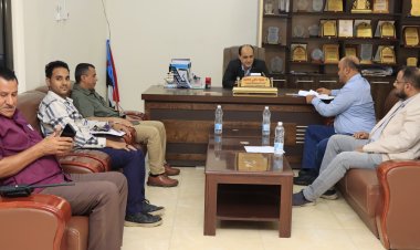 مدير عام دارسعد يلتقي مدير عام مكتب الصناعة والتجارة بعدن لمناقشة عددا من القضايا دات الأهمية