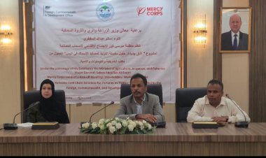 وزارة الزراعة والأسماك تستضيف اللقاء الافتتاحي لمشروع سلسلة التبريد لمصائد الأسماك