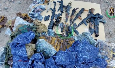 الحزام الأمني بيافع يضبط أسلحة مهربة قادمة من مناطق سيطرة مليشيا الحوثي