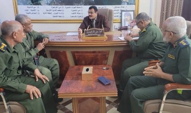 مدير عام المنصورة يشهد مراسيم التسليم والإستلام لإدارة مكتب الأحوال المدنية والسجل المدني بالمديرية