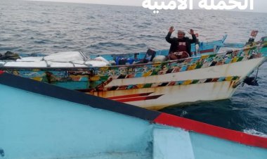 الحملة الأمنية بمديريات الصبيحة تضبط قارباً محملاً بالأدوية غير المصرح بها