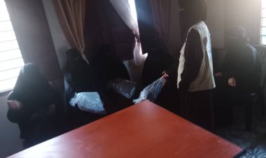 تقديم حقائب صحية لفريق مشغل الخياطة لمؤسسة باقادر الخيرية وجمعية صناع الإرادة لرعاية وتأهيل المعاقين