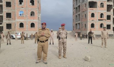 العميد المشوشي يتفقد جاهزية اللواء السادس دعم وإسناد المرابط بمحور ابين