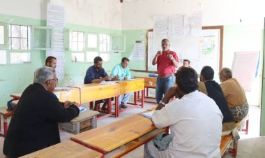 تدشين الورشة التعريفية بالتعليم التعويضي في مديرية المحفد