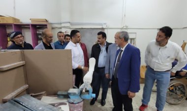 الوكيل الشبحي يزور مركز الأطراف الصناعية ويدشن عودة 16 معاق الى اعمالهم بعد تجهيز اطراف ذو جودة عاليه لهم