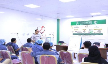 اختتام دورة تدريبية في استخدام أجهزة الاستصفاء الدموي بسيئون