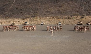 اللواء الخامس دعم وإسناد تحيي ذكرى الشهيد الجنوبي بحفل عسكري مهيب في ردفان