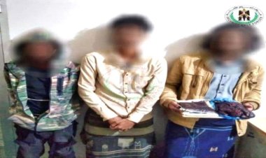قوات حزام طوق عدن تضبط ثلاثة متهمين بحيازة كمية من الحشيش المخدر