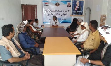 انتقالي أحور يؤكد دعمه لجهود السلطة المحلية بالمديرية