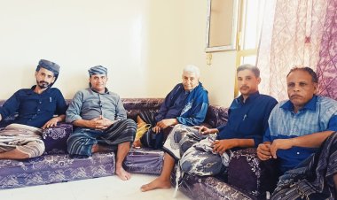 نائب رئيس انتقالي أبين يزور الشخصية الاجتماعية والقبلية الشيخ صالح حيدرة العطوي